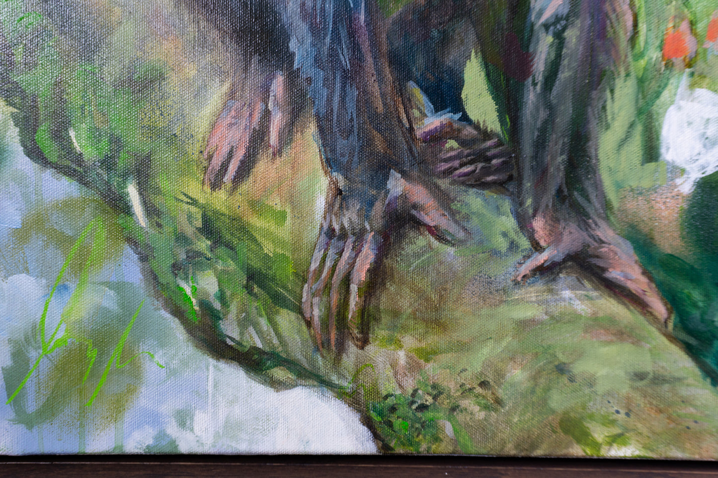"His Treetop Terrain"