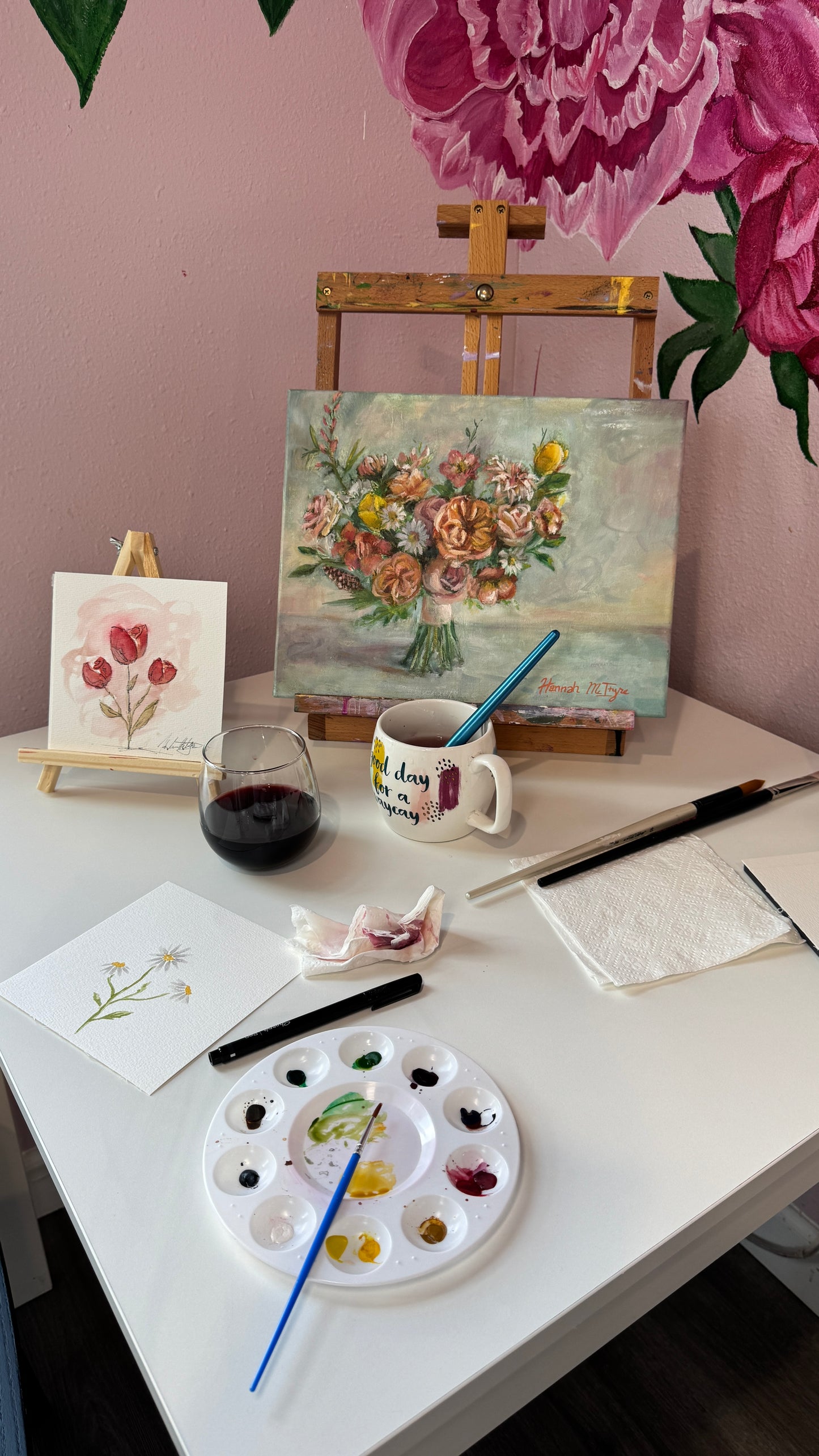 Fiore di Rosso | Paint Night Ticket