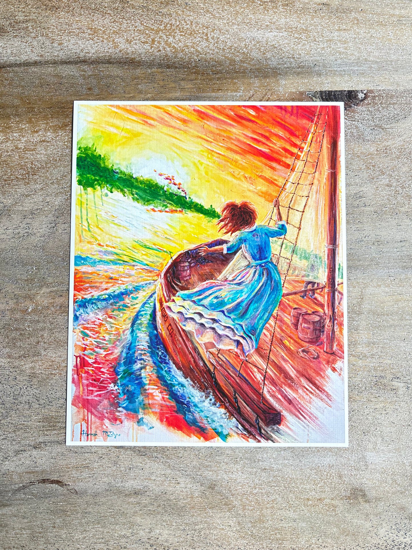 "The Captain's Daughter" Print