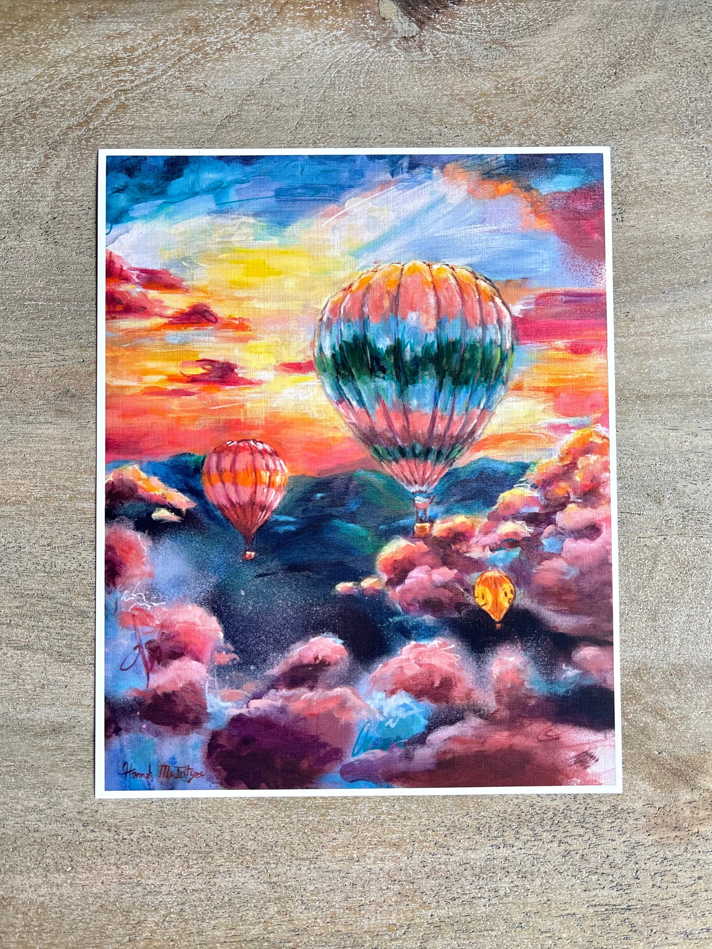 Soaring in Summer Skies (Print)