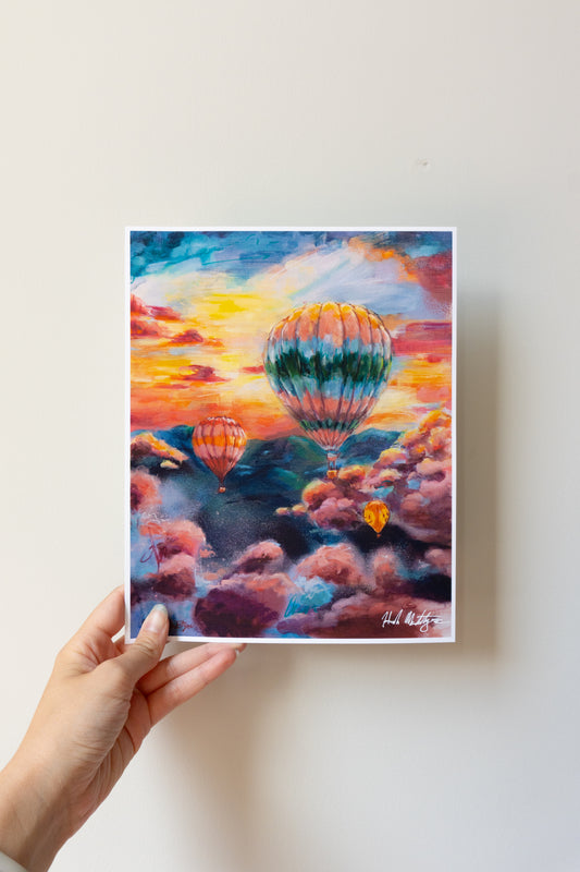 "Soaring in Summer Skies" Print