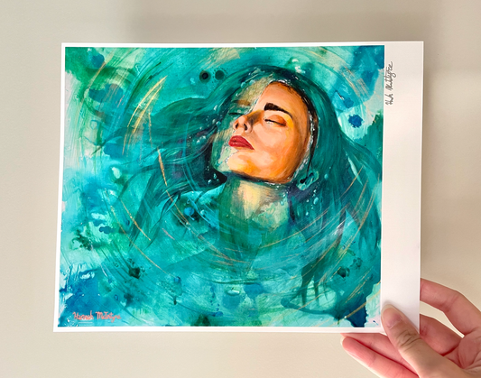 "Breathe" Print